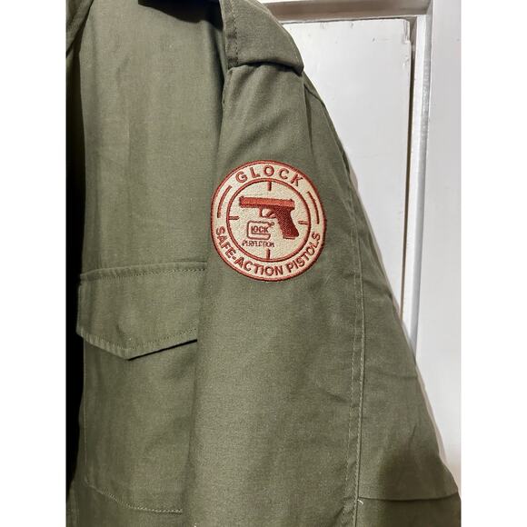 Rothco M65 2 In 1 Military Style Field Jacket Size Small-Regular Team Glock - Picture 3 of 5